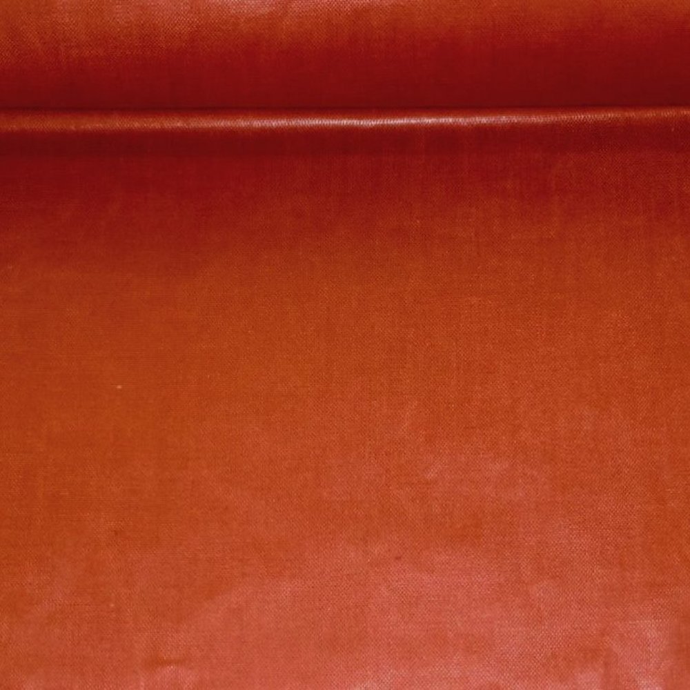 Ralph Lauren Waxed Linen Tamarind Fabric - Picture 2 of 8